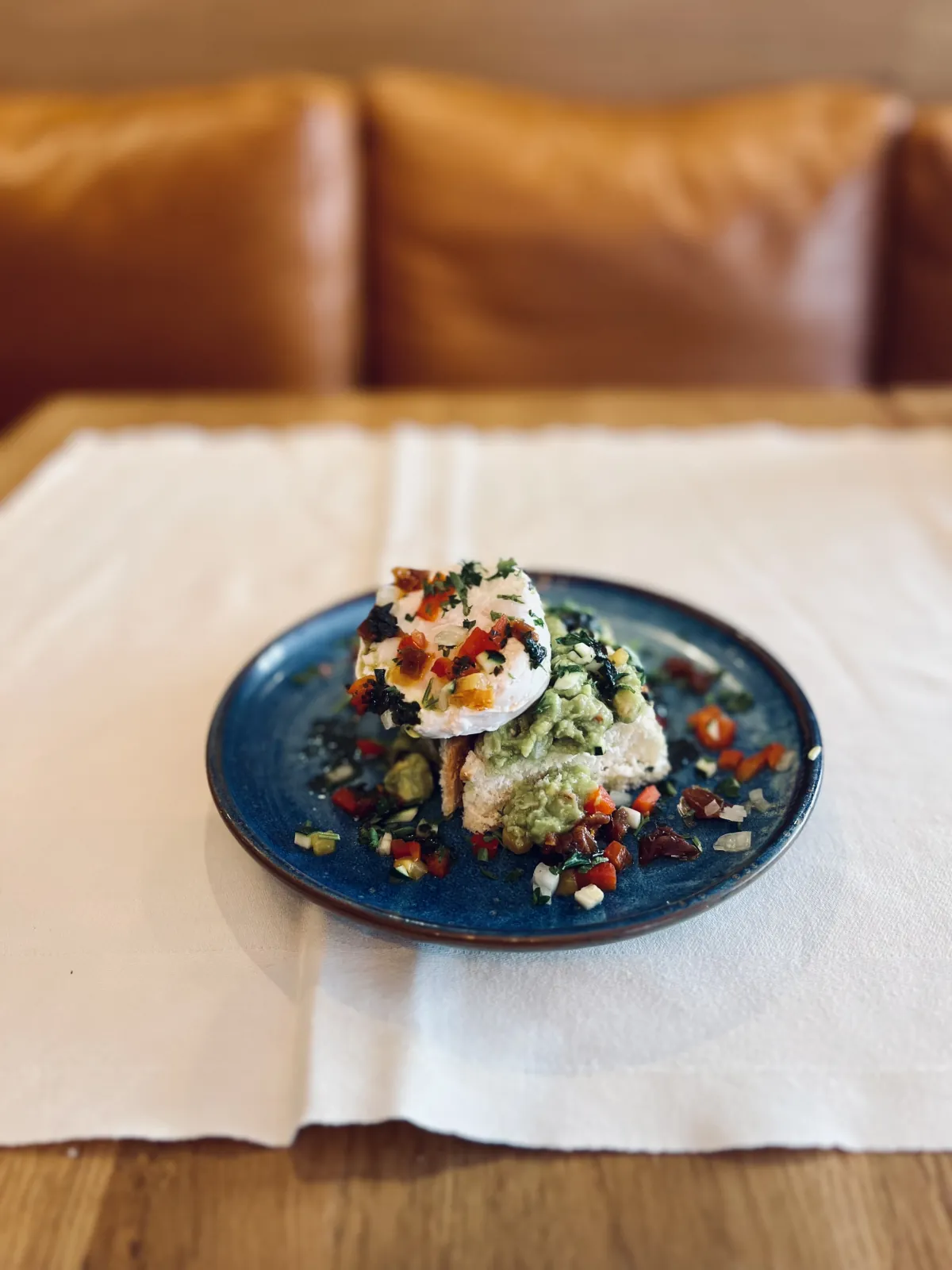 Avocado toast, œuf poché